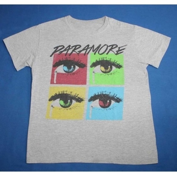Paramore Brand New Eyes T-Shirt, Paramore Eyes T-Shirt - Picture 1 of 4